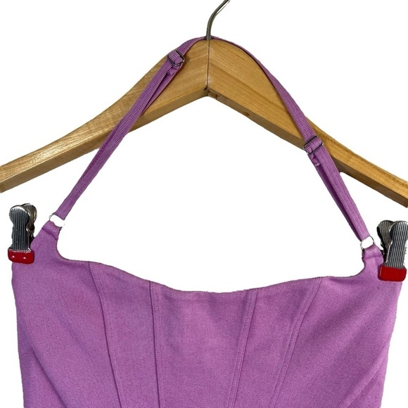 NOAM x REVOLVE Mystique Halter Mini Dress in Orchid - Picture 7 of 16